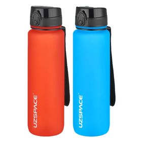 Uzspace 2'li 1000 ml Fiftyfifty Fantasy Red - Turkuaz Tritan Matara Seti