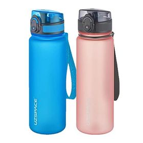Uzspace 2'li 500 ml FiftyFifty Mavi-Pudra Tritan Matara Seti