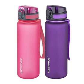 Uzspace 2'li 500 ml FiftyFifty Pembe - Mor Tritan Matara Seti