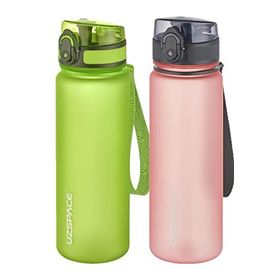 Uzspace 2'li 500 ml FiftyFifty Yeşil-Pudra Tritan Matara Seti