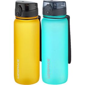 Uzspace 2'li Tritan 800 ml Fiftyfifty Mavi - Camel Matara Seti