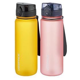 Uzspace 2'li Tritan 800 ml Fiftyfifty Turuncu - Pembe Matara Seti
