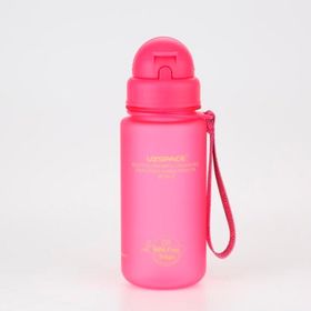 Uzspace 3024 Vagon Pembe 400 ml Tritan Matara