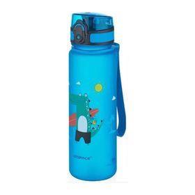 Uzspace 3026 Tritan 500 ml Aurora Blue-Crocodile Matara