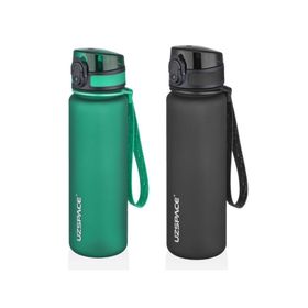 Uzspace 3026 Tritan Siyah 500 ml Matara