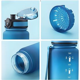 Uzspace 3026 Vagon Pembe 500 ml Tritan Matara