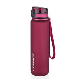 Uzspace 3038-2 1000 ml Kırmızı Tritan Su Matarası