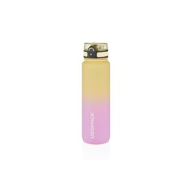 Uzspace 3038 Vagonlife 1000 ml Sarı Mor Tritan Matara