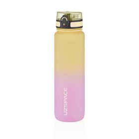 Uzspace 3038 Vagonlife 1000 ml Sarı Mor Tritan Matara