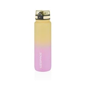Uzspace 3038 Vagonlife 1000 ml Sarı Mor Tritan Matara