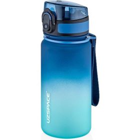 Uzspace 350 ml Mavi Yeşil Gradyan Tritan Spor ve Okul Matara