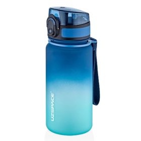 Uzspace 350 ml Mavi Yeşil Gradyan Tritan Spor ve Okul Matara