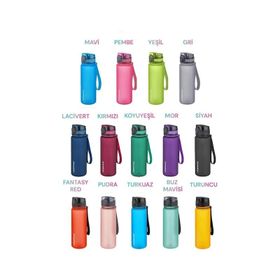 Uzspace 500 ml Softtouch Buz Mavisi Tritan Su Matarası