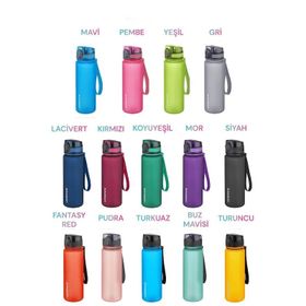 Uzspace 500 ml Softtouch Pudra Tritan Su Matarası