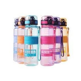 Uzspace 5026 Vagon Pembe 550 ml Tritan Matara