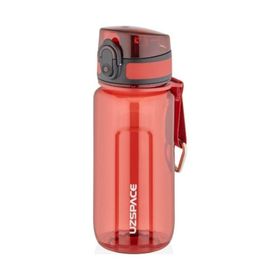 Uzspace 6017 Vagon Kırmızı 350 ml Tritan Matara