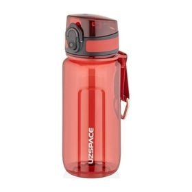 Uzspace 6017 Vagon Kırmızı 350 ml Tritan Matara