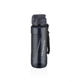 Uzspace 6056 Tritan 850 ml Siyah Matara