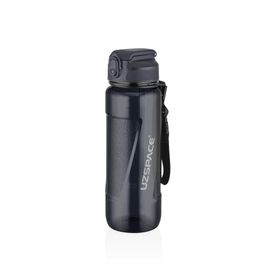 Uzspace 6056 Tritan 850 ml Siyah Matara