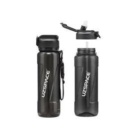 Uzspace 6056 Tritan 850 ml Siyah Matara