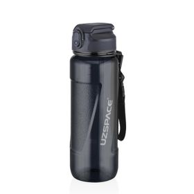 Uzspace 6056 Tritan 850 ml Siyah Matara