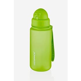 Uzspace Fiftyfifty 400 ml - Yeşil Pipetli Tritan Su Matarası