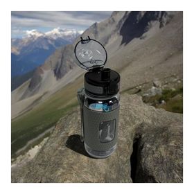 Uzspace Tritan 400 ml Açık Gri Matara