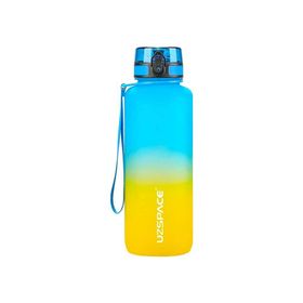 Uzspace Tritan 900 ml Mavi Sarı Matara