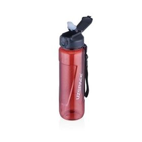 Uzspace Tritan Pipetli 1000 ml Kırmızı Matara