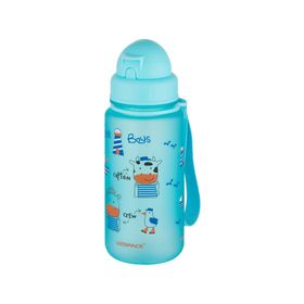 Uzspace Tritan Pipetli 400 ml Turkuaz Matara