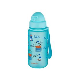 Uzspace Tritan Pipetli 400 ml Turkuaz Matara