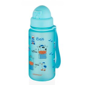 Uzspace Tritan Pipetli 400 ml Turkuaz Matara