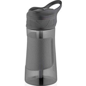 Uzspace Tritan Pipetli Playoff 460 ml Siyah Su Matarası