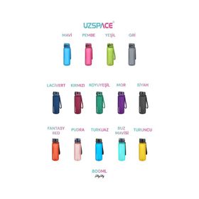Uzspace Tritan Turkuaz 800 ml Matara
