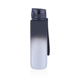 Uzspace Two Tritan 1000 ml VGN 3038 4 Siyah Beyaz Vagon Matara