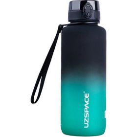 Uzspace Uzsapce Two Tritan 1500 ml VGN 3056 4 Siyah Yeşil Vagon Matara