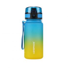 Uzspace VGN-3034 350 ml Mavi Sarı Tritan Matara