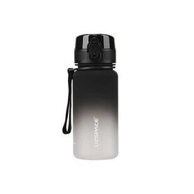 Uzspace VGN-3034 350 ml Siyah Beyaz Tritan Matara