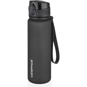 Uzspace VGN3026-2 500 ml Siyah Tritan Su Matarası