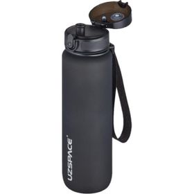 Uzspace VGN3026-2 500 ml Siyah Tritan Su Matarası
