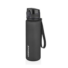 Uzspace VGN3026-2 500 ml Siyah Tritan Su Matarası