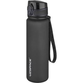 Uzspace VGN3026-2 500 ml Siyah Tritan Su Matarası
