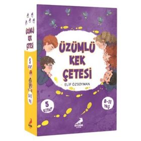 Üzümlü Kek Çetesi Dizisi - 5 Kitap - Elif Özsoyman