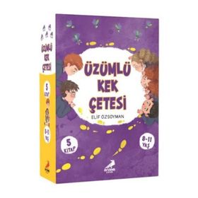 Üzümlü Kek Çetesi Dizisi - 5 Kitap - Elif Özsoyman
