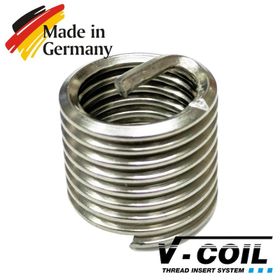 V-Coil M14x1.5 1D Yay Kapalı Uzunluğu 7 mm 50 Adet Helicoil Yay