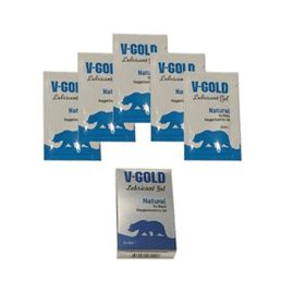 V-Gold 5x5 ml Sade Kayganlaştırıcı Jel