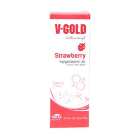 V-Gold Çilekli 75 ml Kayganlaştırıcı Jel