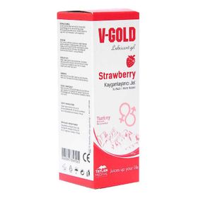 V-Gold Çilekli 75 ml Kayganlaştırıcı Jel