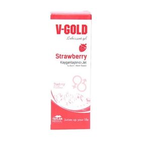 V-Gold Çilekli 75 ml Kayganlaştırıcı Jel