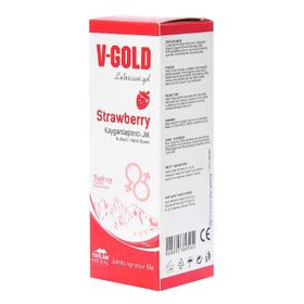 V-Gold Çilekli 75 ml Kayganlaştırıcı Jel